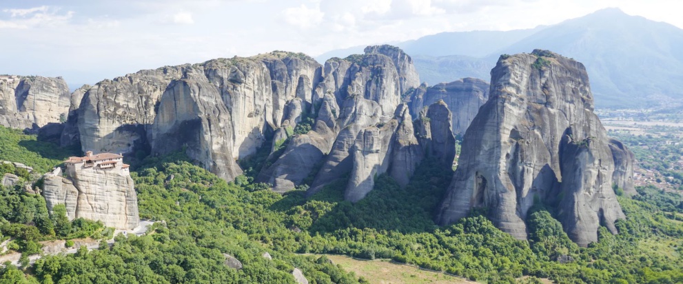 Escalade en Grèce dans les Météores