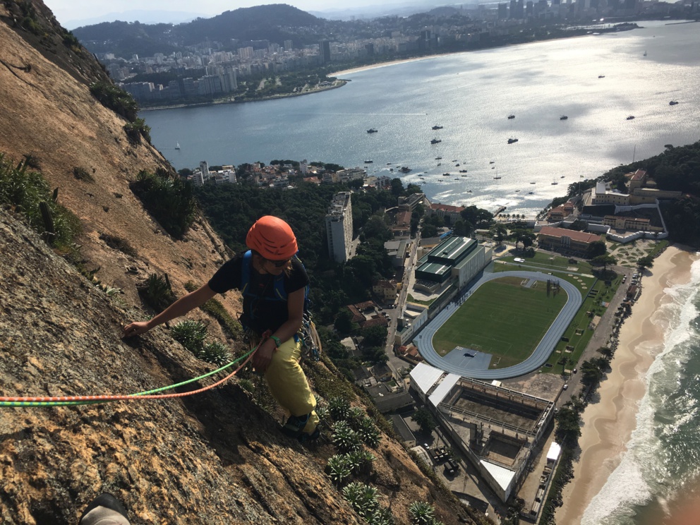 Escalade au Brésil