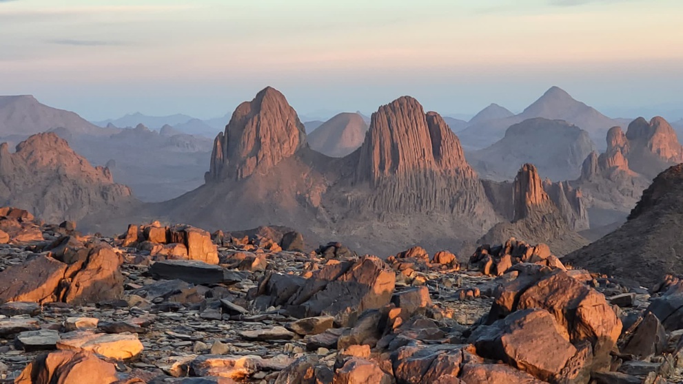 Escalade dans le Hoggar Escalade dans le Hoggar