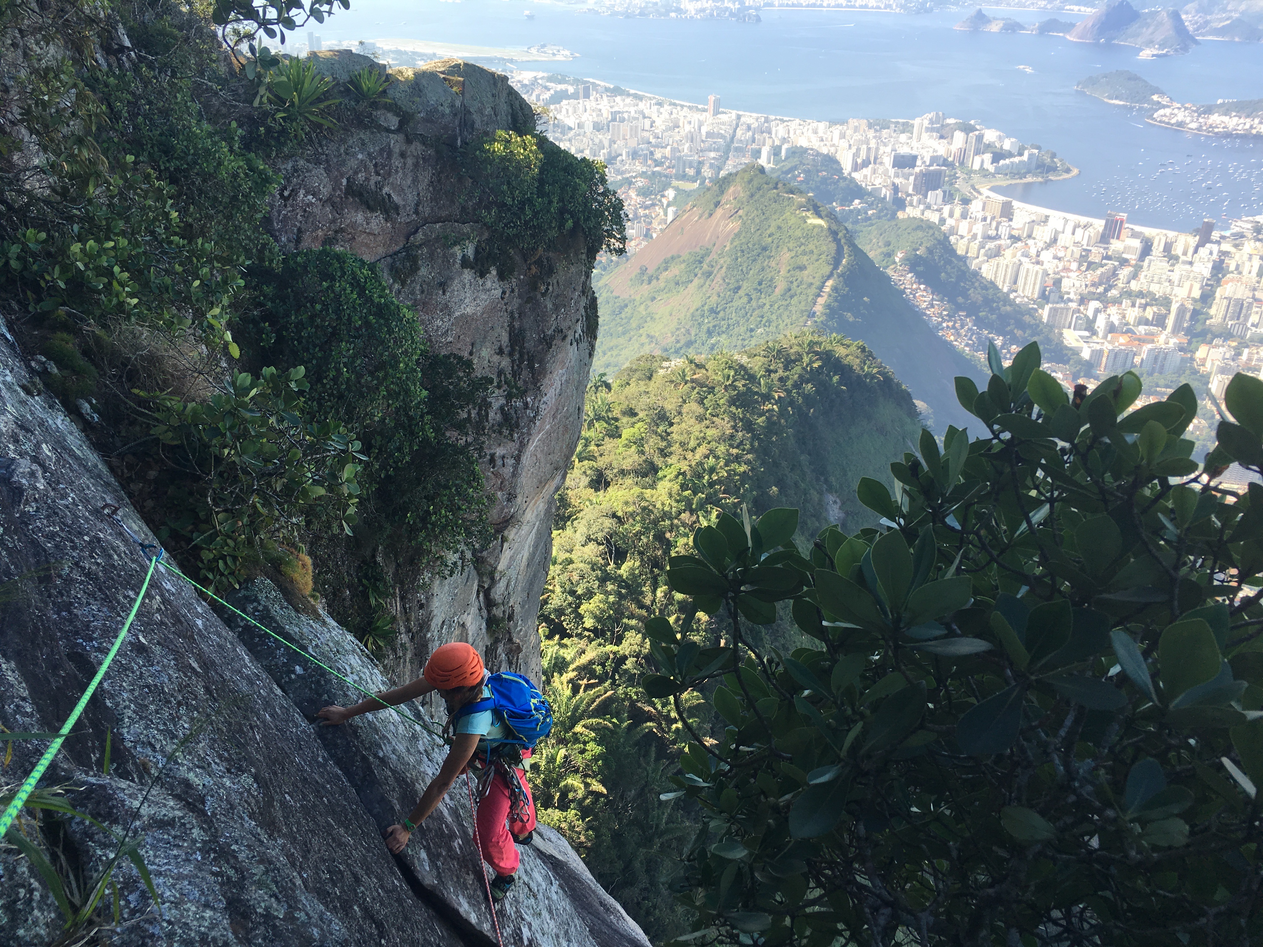 Escalade au Brésil