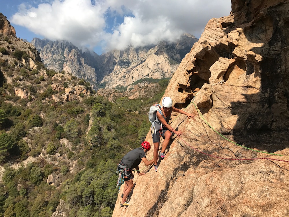 Les plus belles grandes voies de Corse