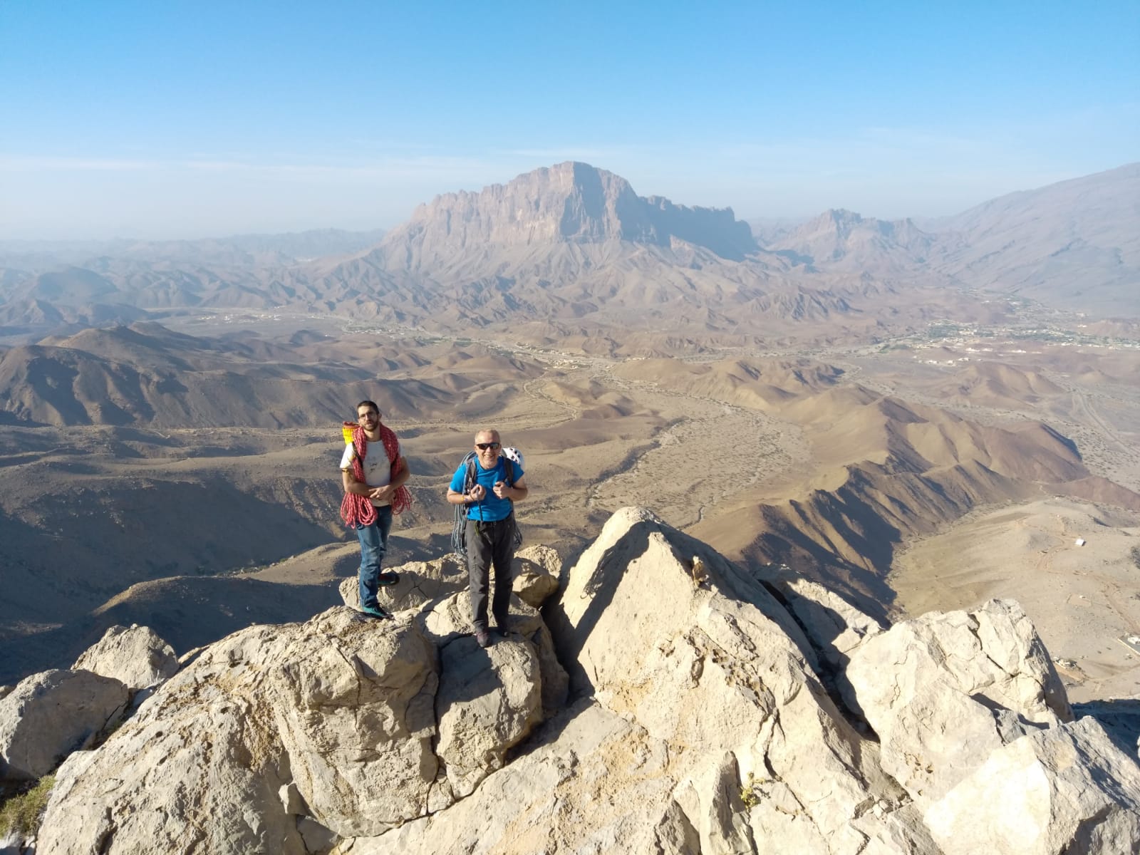 Les canyons d'Oman