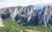 Escalade en Grèce dans les Météores